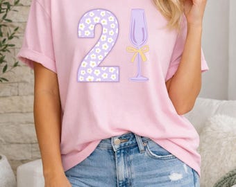 21st Birthday T-shirt, Bar Hopping Tee, Milestone Birthday Shirt