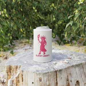 Patriotic Stubby Cooler - Perfect for 4th of July, BBQs, and Picnics, Gifts for Beer Lovers, Collectors,