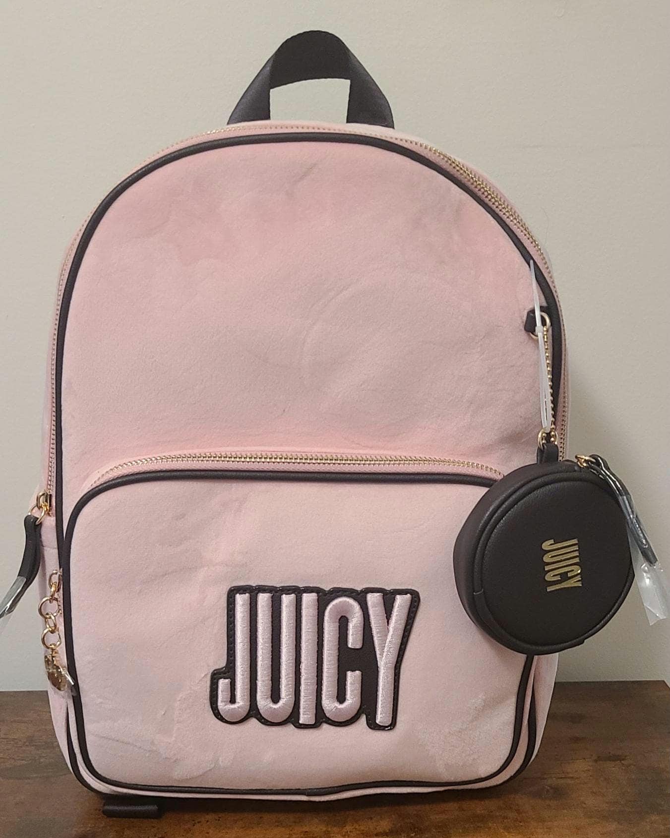 Juicy Couture 4 pieces camera bag, key chain, wallet, gift