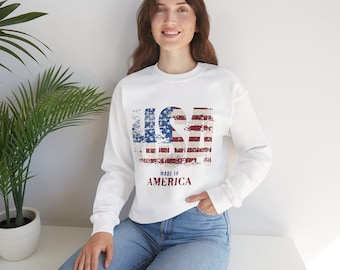 Felpa con orgoglio, maglietta americana, felpa del 4 luglio, felpa patriottica del 4 luglio, felpa USA Est 1776, orgoglio americano degli Stati Uniti