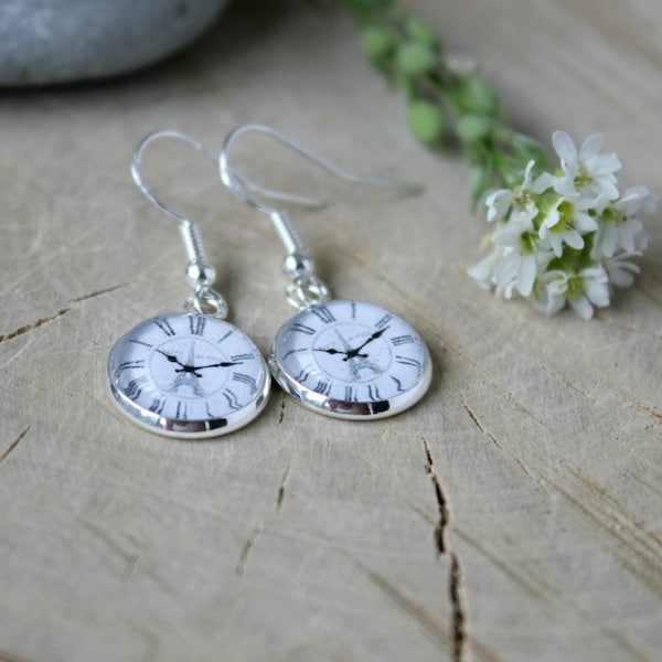 Watch Earrings Etsy
