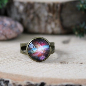Galaxy Ring | Nebula Ring | Galaxy Jewelry | Space Jewelry | Universe Ring | Customized Jewelry