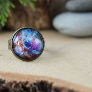 Galaxy Ring | Galaxy Jewelry | Nebula Ring | Space Jewelry | Universe Ring | Customized Jewelry