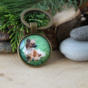Custom Pet Keychain | Your Pet&#39;s Photo Keychain | Personalized Gift | Dog Lover | Animal Lovers Gift | Dog Keychain
