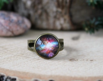 Galaxy Ring | Nebula Ring | Galaxy Jewelry | Space Jewelry | Universe Ring | Customized Jewelry
