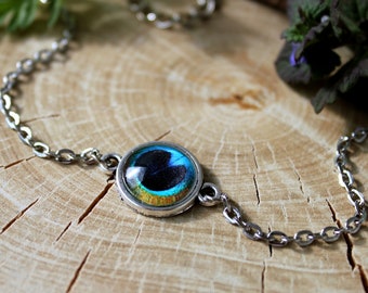 Peacock Feather Bracelet | Peacock Bracelet | Peacock Jewelry | Peacock Feather | Romantic Gift