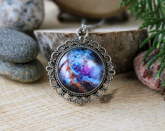 Nebula Pendant | Galaxy Pendant | Galaxy Jewelry | Space Necklace | Universe Pendant | Personalized Gift