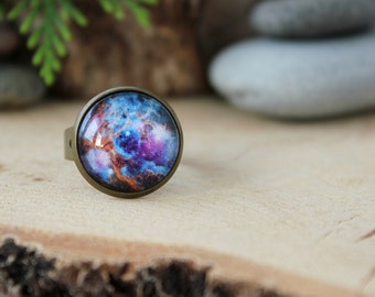 Galaxy Ring | Galaxy Jewelry | Nebula Ring | Space Jewelry | Universe Ring | Customized Jewelry