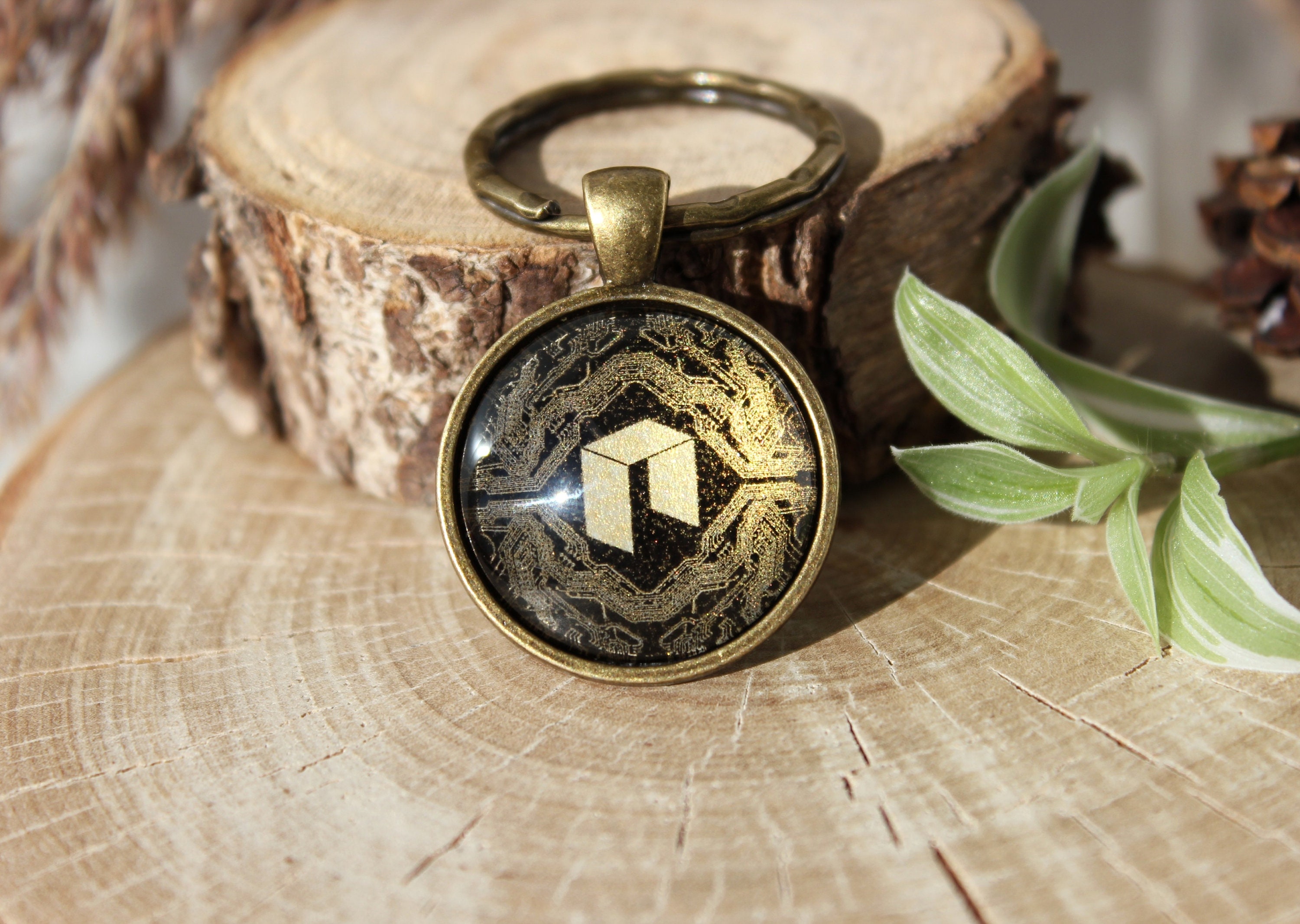 Neo Sleutelhanger | Cryptocurrency Sieraden | Neo Sieraden |  Gepersonaliseerde Mannen Gift | Blockchain Sieraden - Etsy Nederland