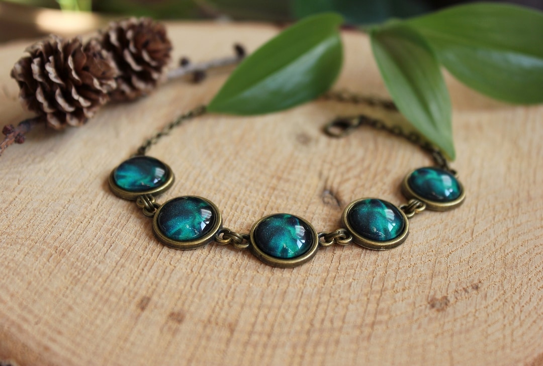 Northern Lights Bracelet Northern Lights Gift Aurora Borealis Jewelry