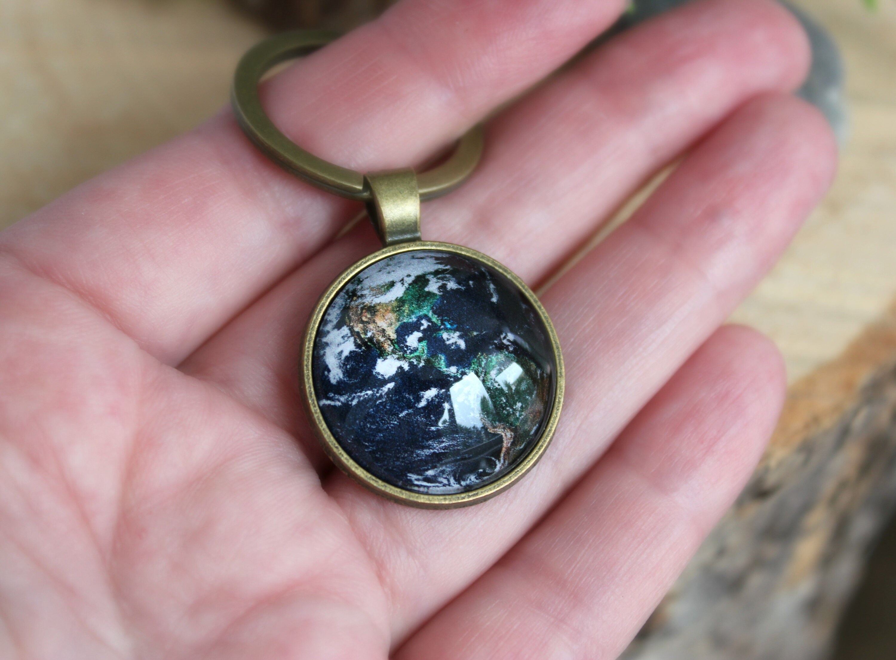 Earth Keychain | Galaxy Keychain | Galaxy Jewelry | Space Jewelry ...
