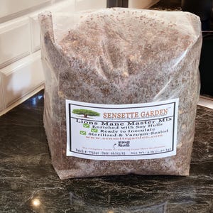 3 lbs gesteriliseerd paddenstoelensubstraat – mastermix voor maximale opbrengsten