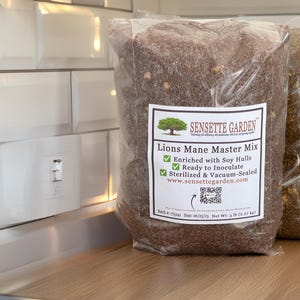5 lbs gesteriliseerd paddenstoelensubstraat – mastermix voor maximale opbrengsten