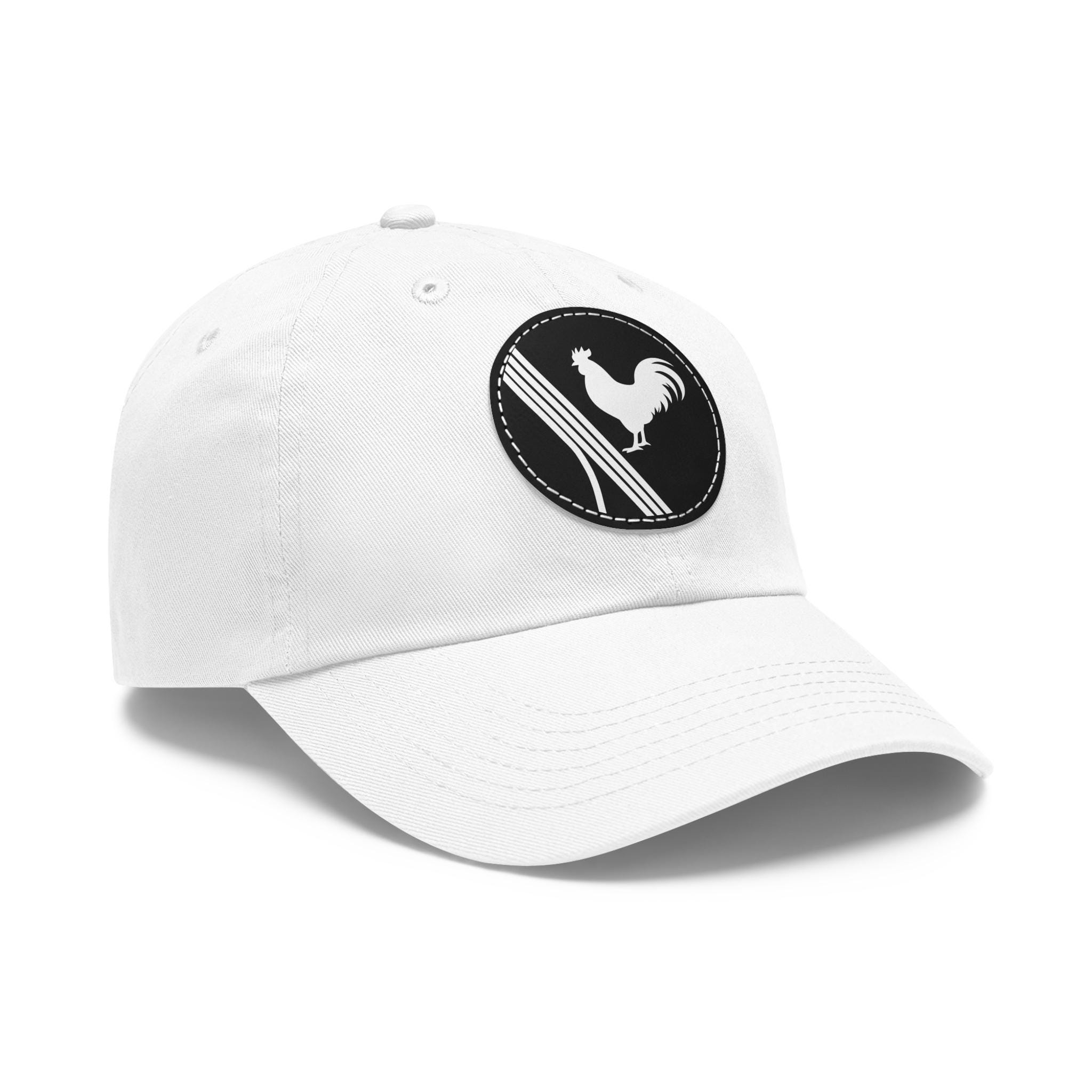 ARC Raiders Scrappy Division Leather Patch Cap Dad Hat Arcoholic Gaming ...