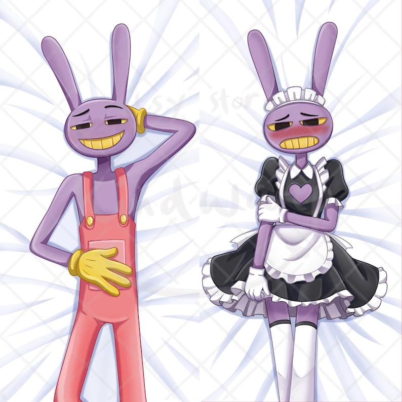 Jax TADC Pillowcase Dakimakura | Maid and Dancer Jax | 2 Way Tricot