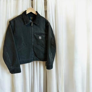 Retro Carhartt J97 Detroit Jacket BLACK - halloween unisex jacket - Christmas man&#39;s jacket - birthday gift - halloween gifts