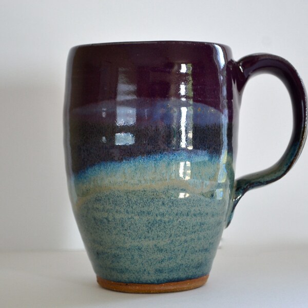 denim & violet mug