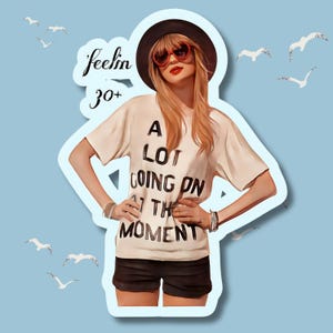 Swiftie 1989 Sticker Pack | Milennial | Seagull | Vinyl Sticker