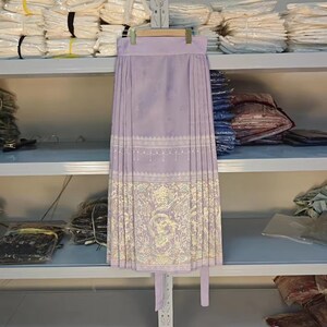 Handmade Hanfu Skirt,Purple Elegant Women&#39;s Hanfu Skirt,Traditional Women&#39;s Horse-Faced Skirt, Unique Party Skirt,Coming-of-Age Gift for Her