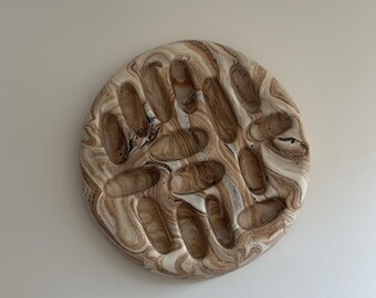 Irregular jewelry holder tray | Custom colors | Home decor | Gifts | Jesmonite