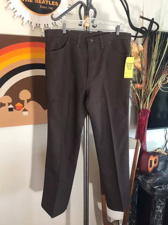 Wrangler 1970's Brown Western Pants - image 2