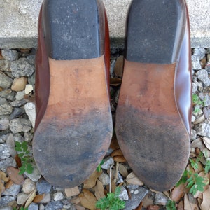 Bloomingdale's 1980's Brown Leather Italian Boots image 6