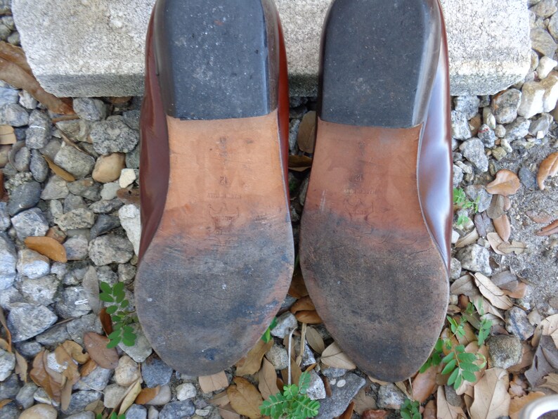 Bloomingdale's 1980's Brown Leather Italian Boots image 6