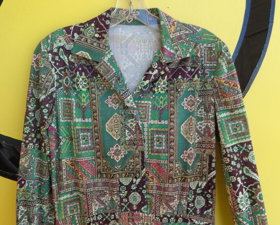 1970's Polyester Dress