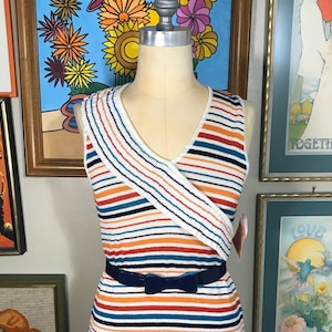 Gay Girl 1970&#39;s Knit Maxi Dress