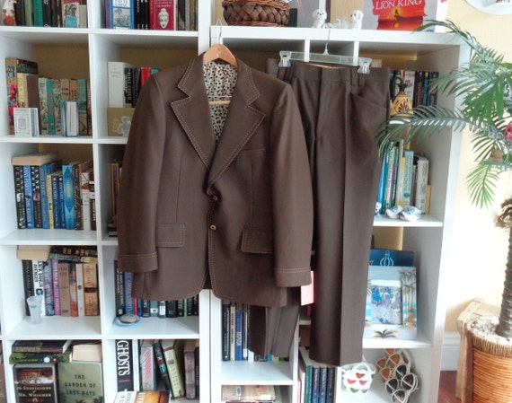 Polyester Suit by Winterton Syracuse NY VINTAGE Me