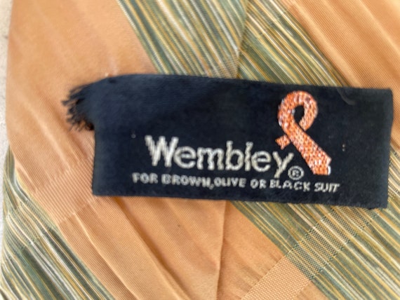 Wembley 1970’s Men’s Vintage Necktie - image 5