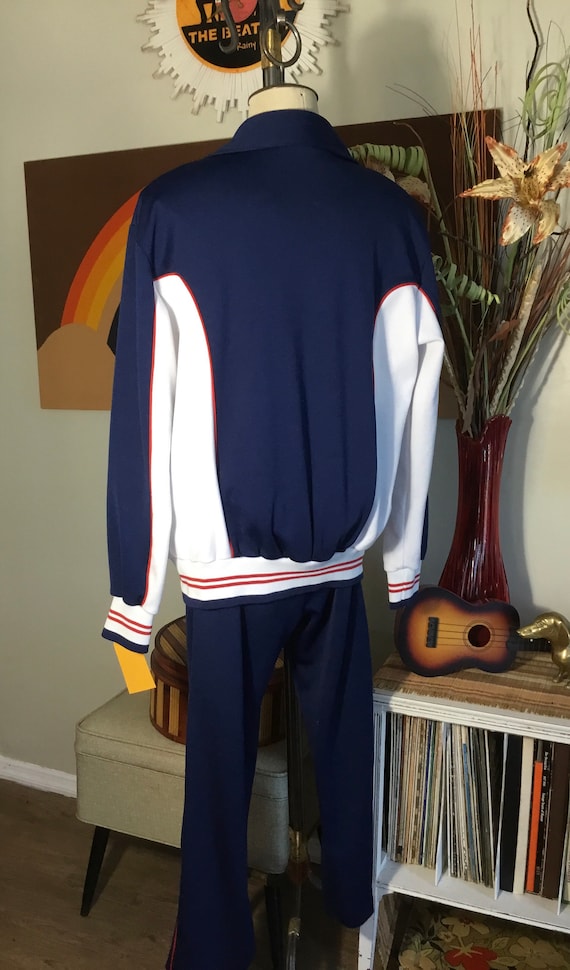 Rare! Hang Ten 1970's Men's Warmup Suit - image 3