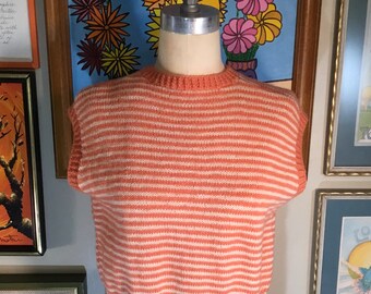 Vintage 1960’s Women’s Wool  Sweater Vest