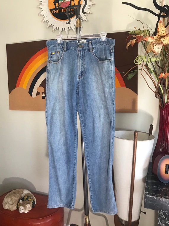 Nat Nast 1980's Blue Denim Jeans - image 2