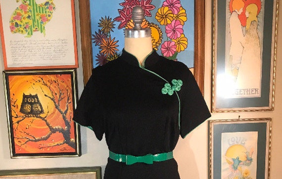 1970's Asian Style Dress - image 1