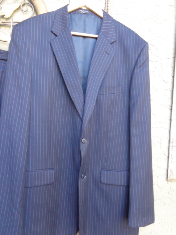 Jones New York 1980's Men's Pin Stripe Suit - image 3