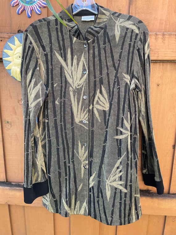 Chico’s Travelers 1990’s Tunic Blouse - image 2