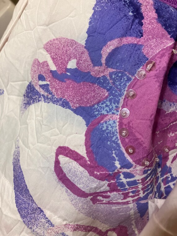 Koret 1980’s Ladies 2 Piece Screen Print Pant Out… - image 4