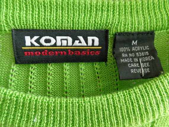 Koman 1980's Acrylic Knit - image 4