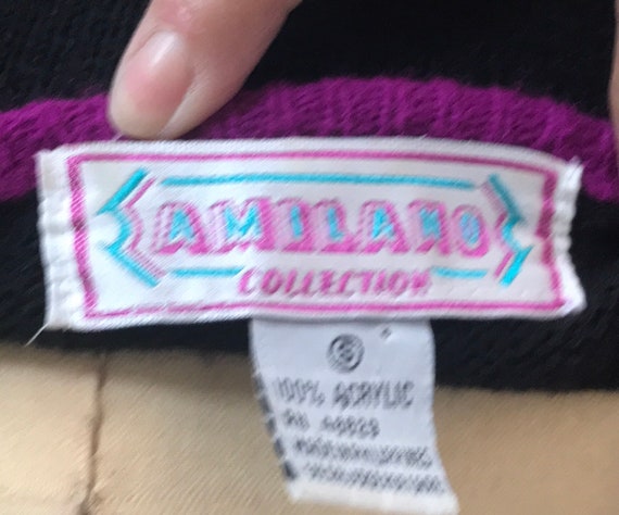 Amilano 1980s Acrylic Knit Sweater Dress - image 4