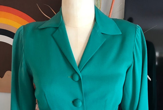 1940s Green Suit Jacket