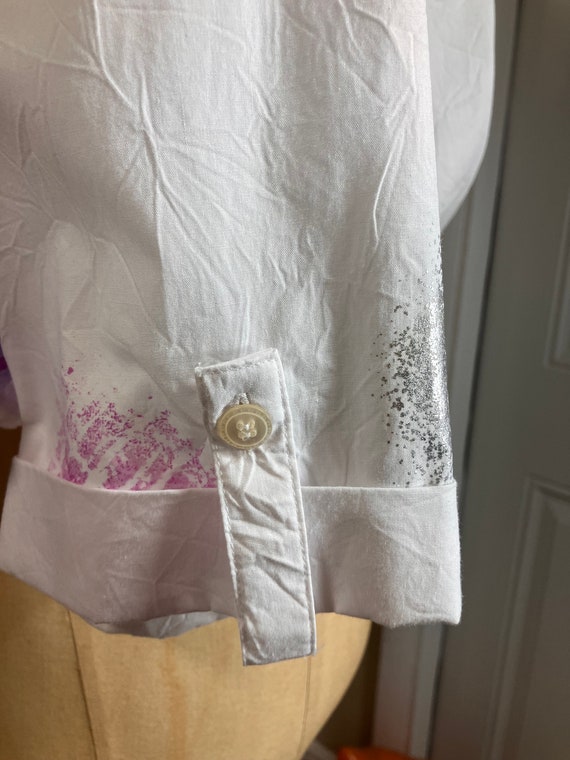 Koret 1980’s Ladies 2 Piece Screen Print Pant Out… - image 6