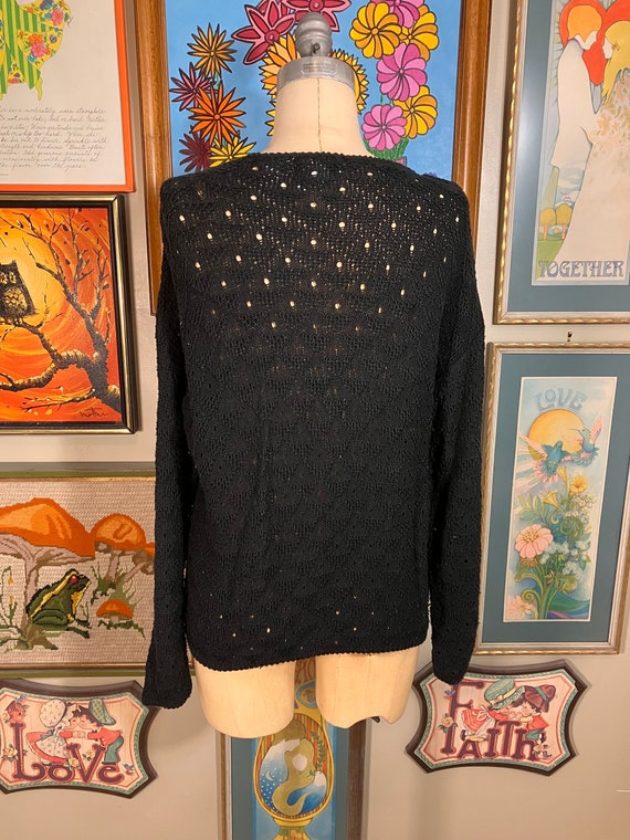 Mariea Kim 1980's Ladies Knit Sweater - image 3