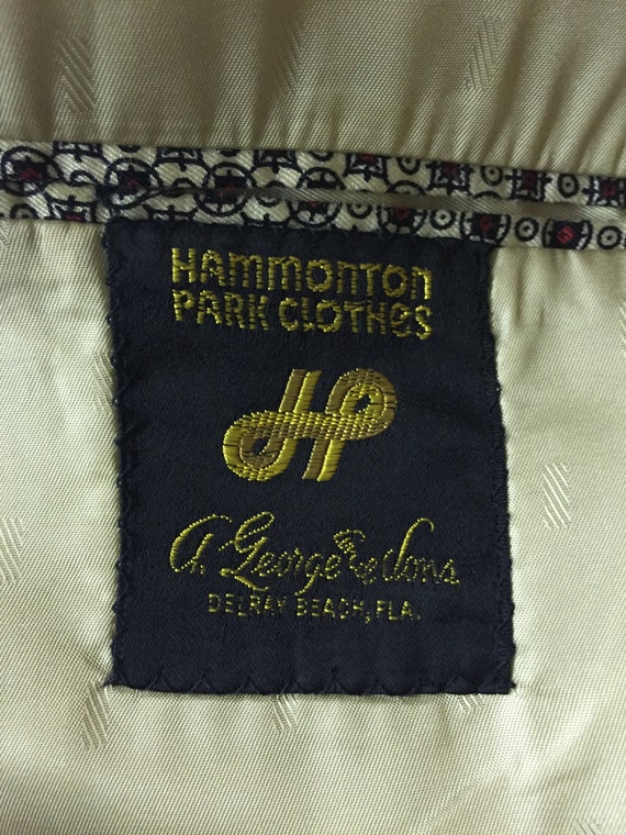 Hammonton Park 1970s Silk Patterned Jacket - image 4