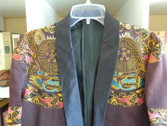 Playboy Smoking Jacket/Korea 1980's Custom Taylor