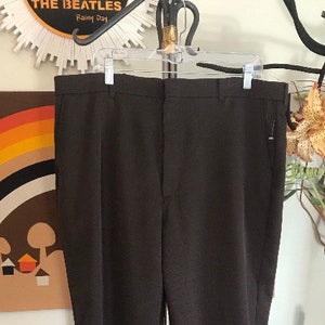 Crescent Bay 1970’s Men’s Brown Polyester Pants