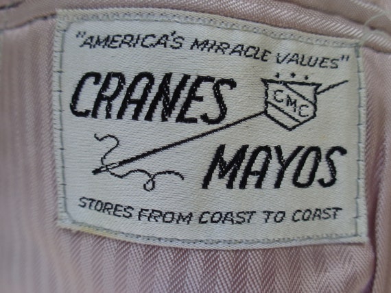 Cranes Mayos 1960's Men's Tweed Sport Jacket - image 3