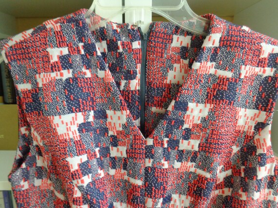 1970's Polyester Dress ( Medium)