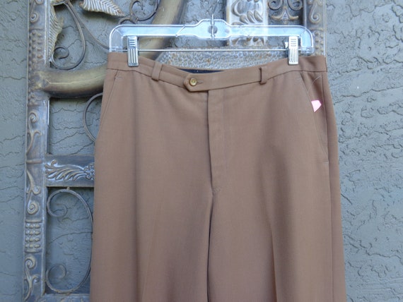 1970's Men's European Bell Bottom Disco Pants