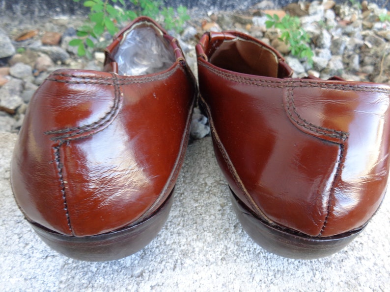 Bloomingdale's 1980's Brown Leather Italian Boots image 5